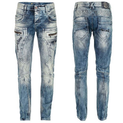 CIPO & BAXX pantaloni bărbătești C-1178 L:34 regular fit jeans blugi jeans