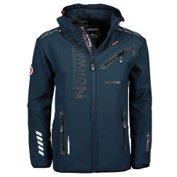 Jachetă Softshell Premium pentru bărbați Geographical Norway Model Turbo Dry Seria 5000 Rainman / Rivoli